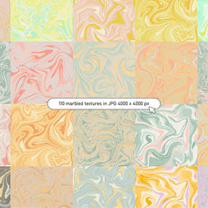 Spring Summer Marbling Textures
