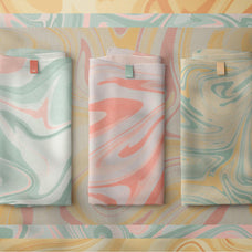 Spring Summer Marbling Textures