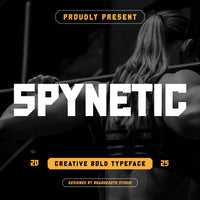 Spynetic Creative Bold Typeface Font