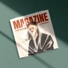 Square Magazine Mockups Set