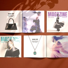 Square Magazine Mockups Set