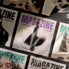 Square Magazine Mockups Set