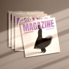Square Magazine Mockups Set