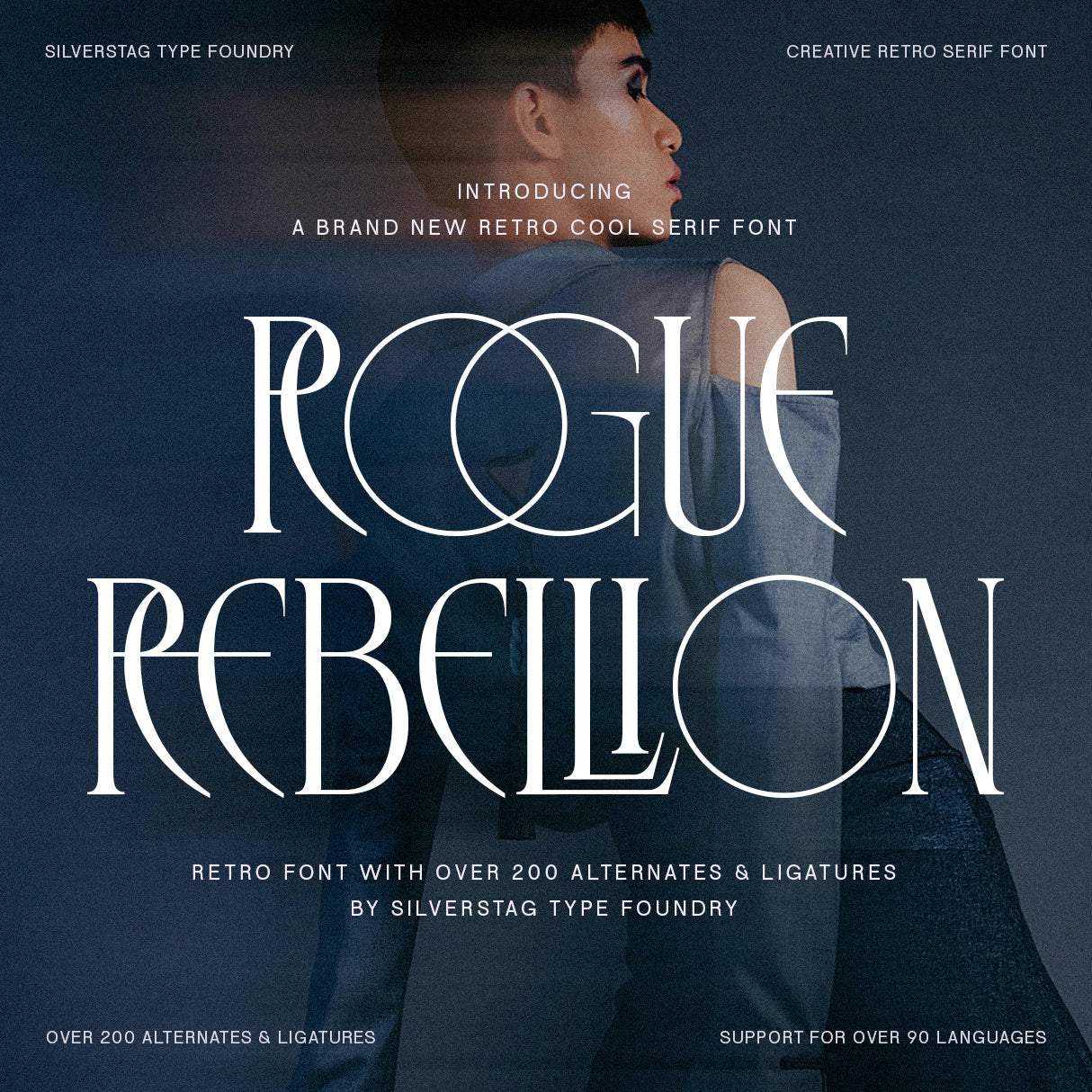 SLTF Rogue Rebellion - Ligature Serif Font