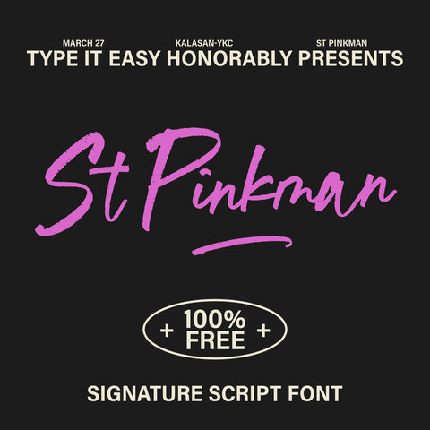 ST Pinkman - Signature Script