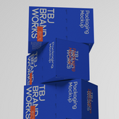 Stacked Boxes Packaging Mockup — Dose Pack | T.BW Mockup Collection