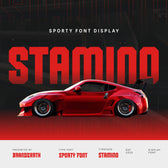 Stamino Sporty Type Font
