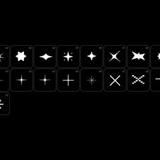 Stars Vector Icons Pack
