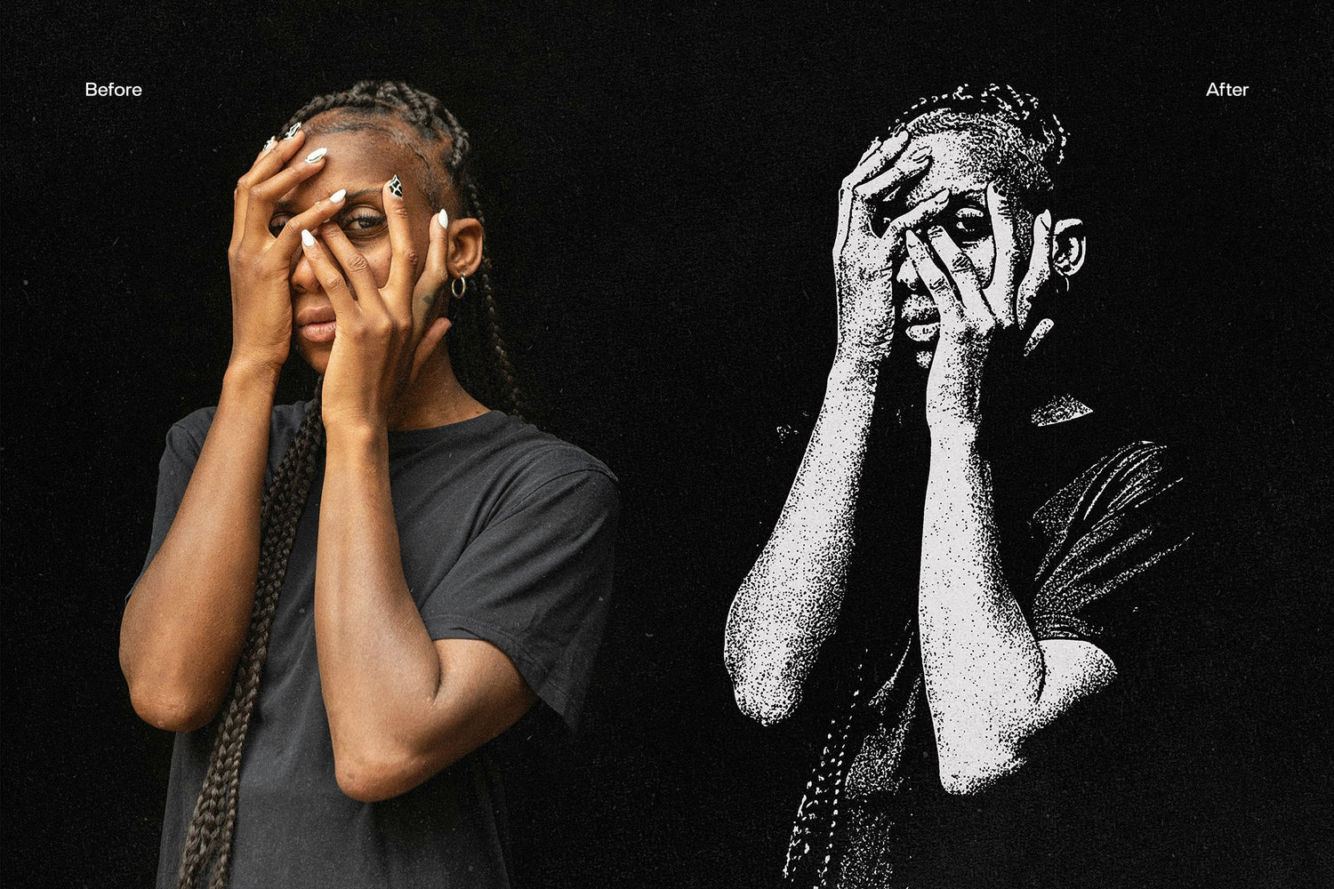 Static Distortion Effect by Divided.co