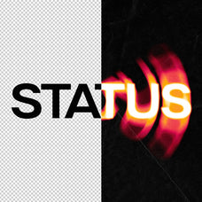Status Text Effect