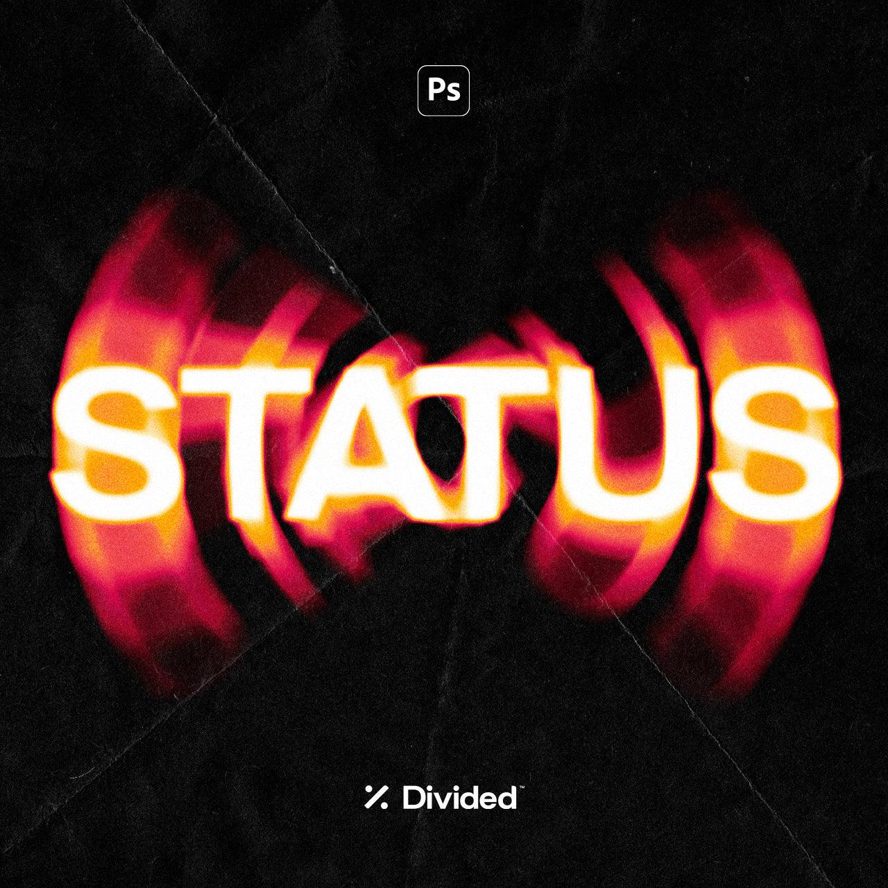 Status Text Effect