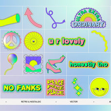 STICKERLAND 2000s Vector Set