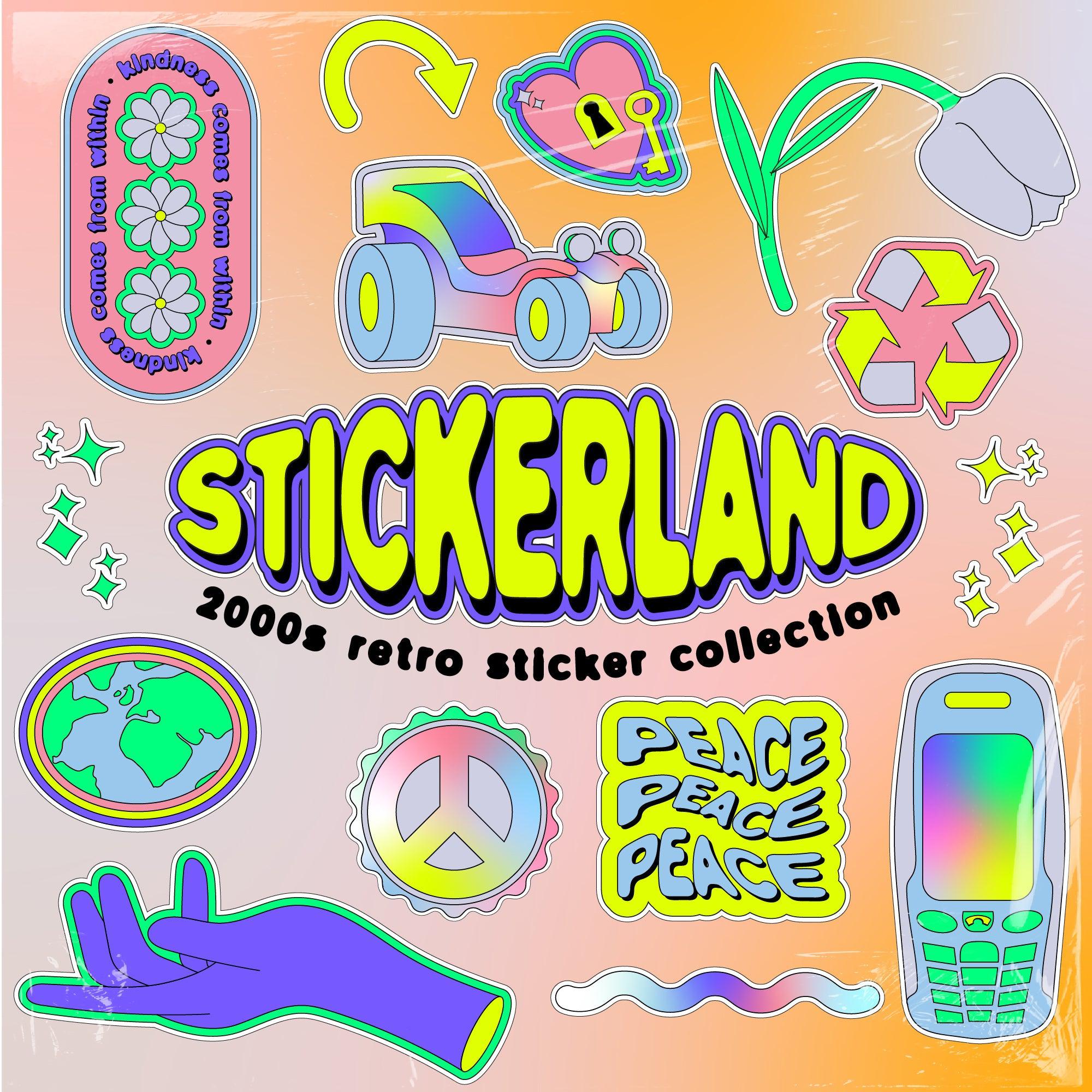 STICKERLAND 2000s Vector Set