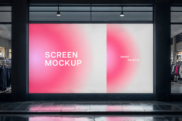 Storefront Screen Mockup by Pixelbuddha – Studio 2am