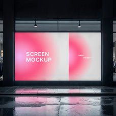 Storefront Screen Mockup