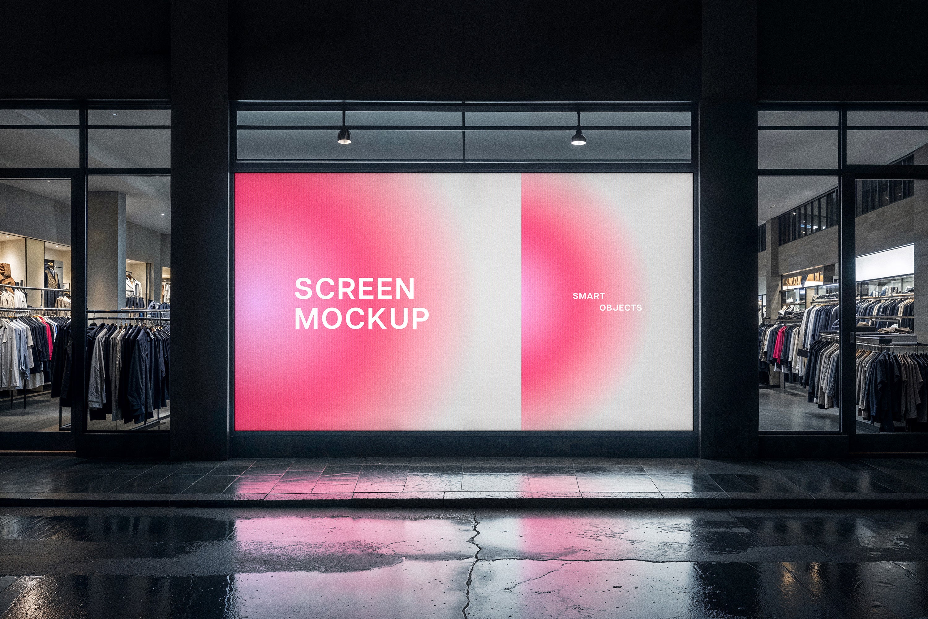 Storefront Screen Mockup