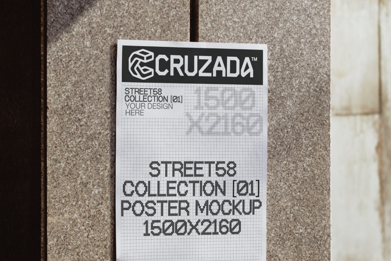 Street Poster Mockup