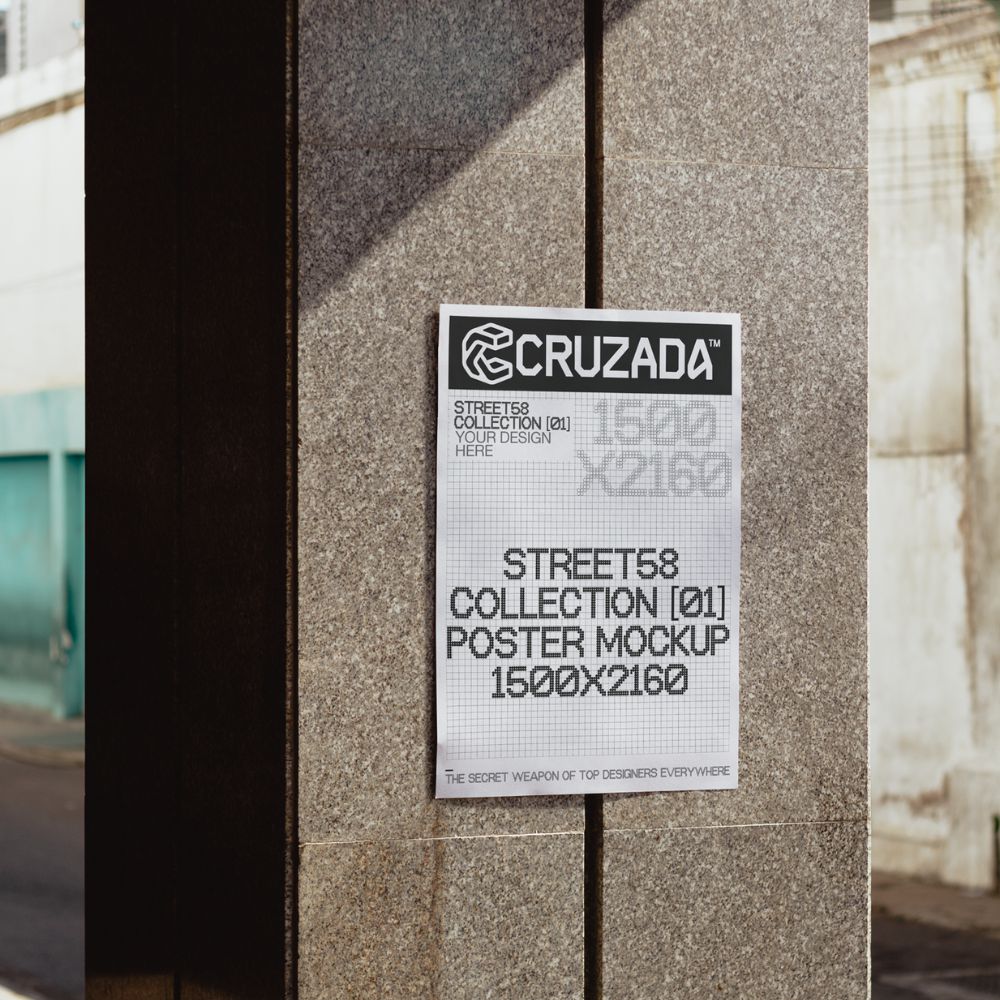 Street Poster Mockup