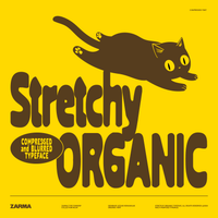 Stretchy Organic Font