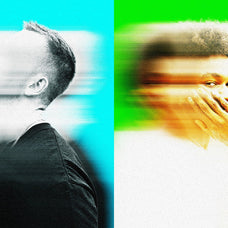 Stripe Motion Blur Photo Effect