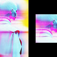Stripe Motion Blur Photo Effect