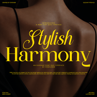 Stylish Harmony - Elegant Serif & Script Duo Font