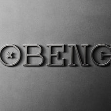 Stylish Steel Sign Mockup