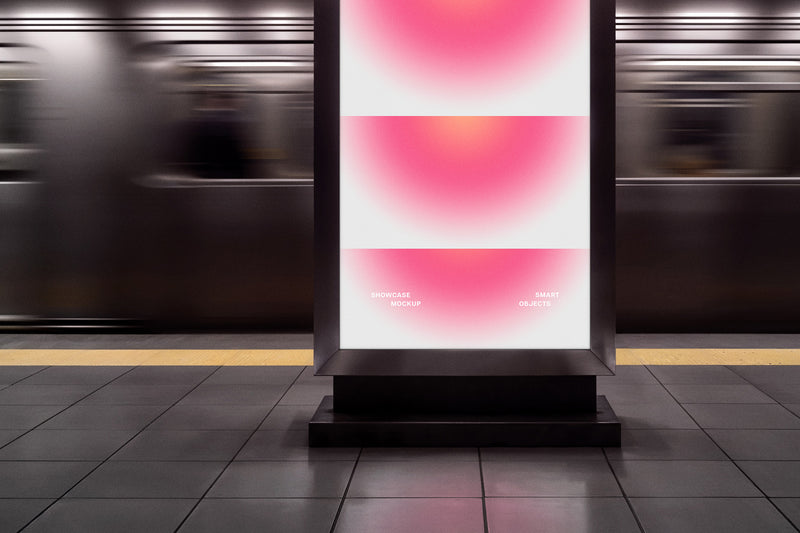 Subway Digital Signage Mockup by Pixelbuddha – Studio 2am
