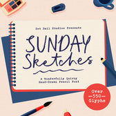 Sunday Sketches Handwritten Font