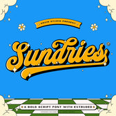 Sundries Retro Bold Script Font