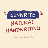 Sunwrite Natural Handwriting Font