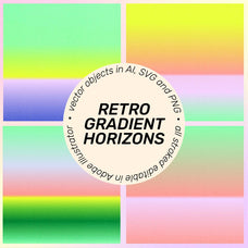 SUPERSPECTIVA Retro Geo Clipart