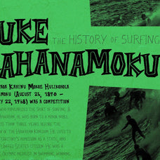 Surfnik - A Hand-Made Vintage Surf and Beatnik Font