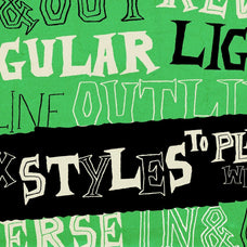 Surfnik - A Hand-Made Vintage Surf and Beatnik Font