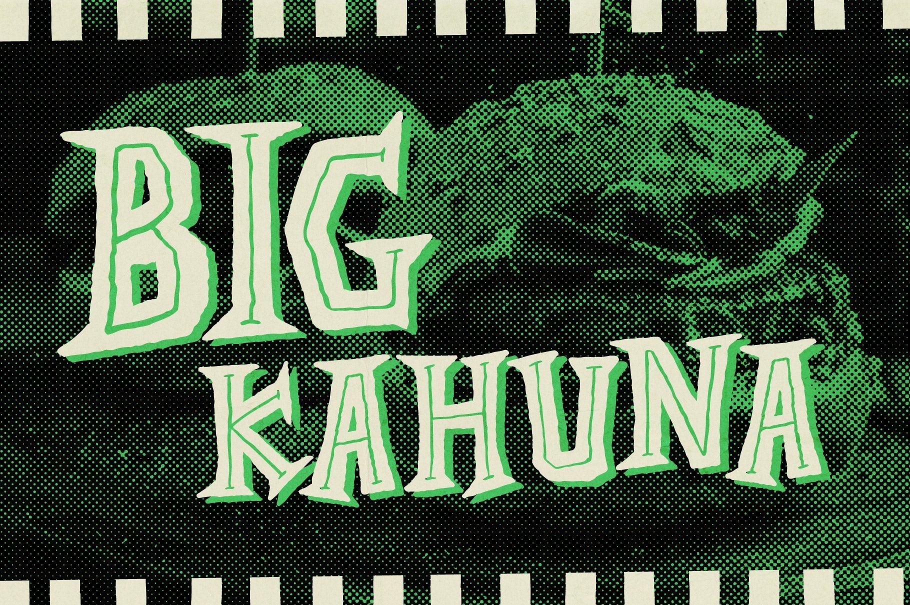 Surfnik - A Hand-Made Vintage Surf and Beatnik Font