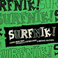 Surfnik - A Hand-Made Vintage Surf and Beatnik Font