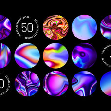Surreal Gradient Waves