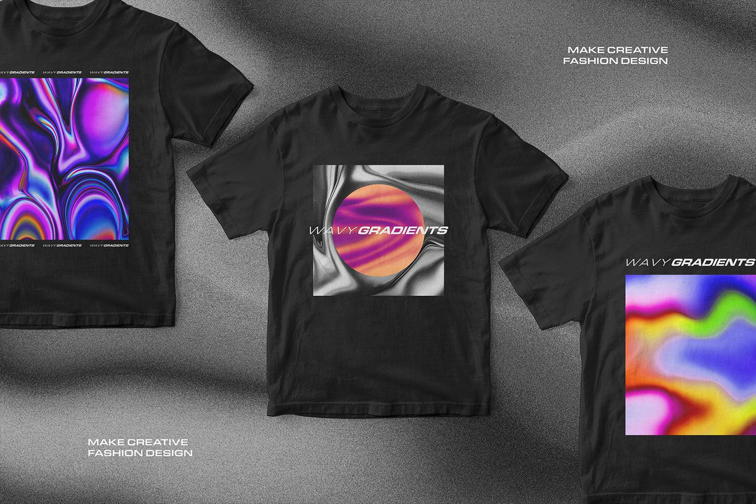 Surreal Gradient Waves