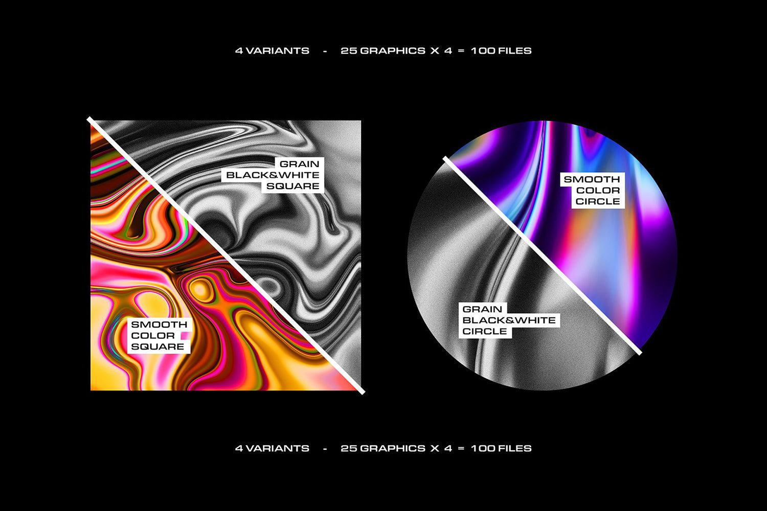 Surreal Gradient Waves