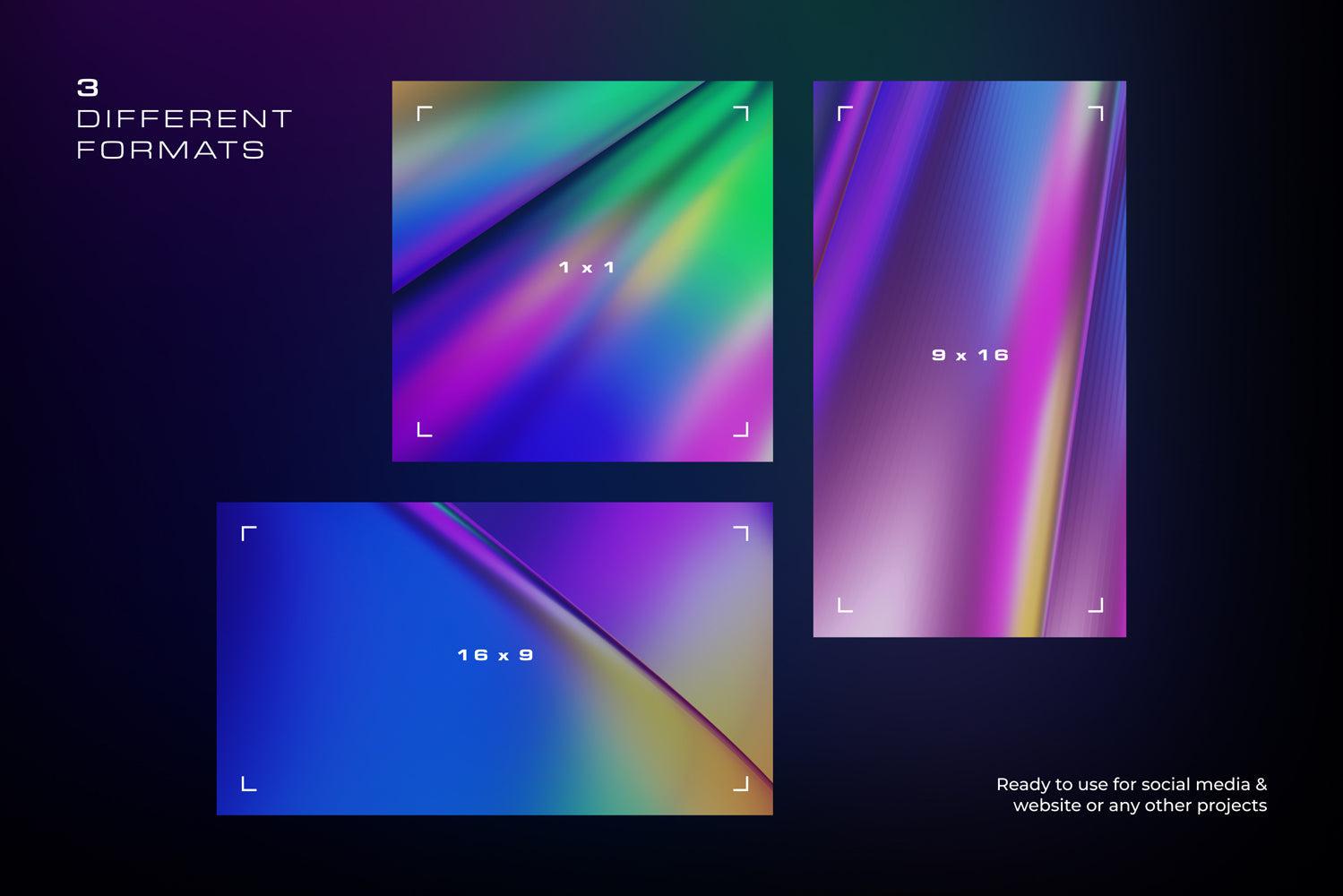 Surreal Gradients - 60 Backgrounds