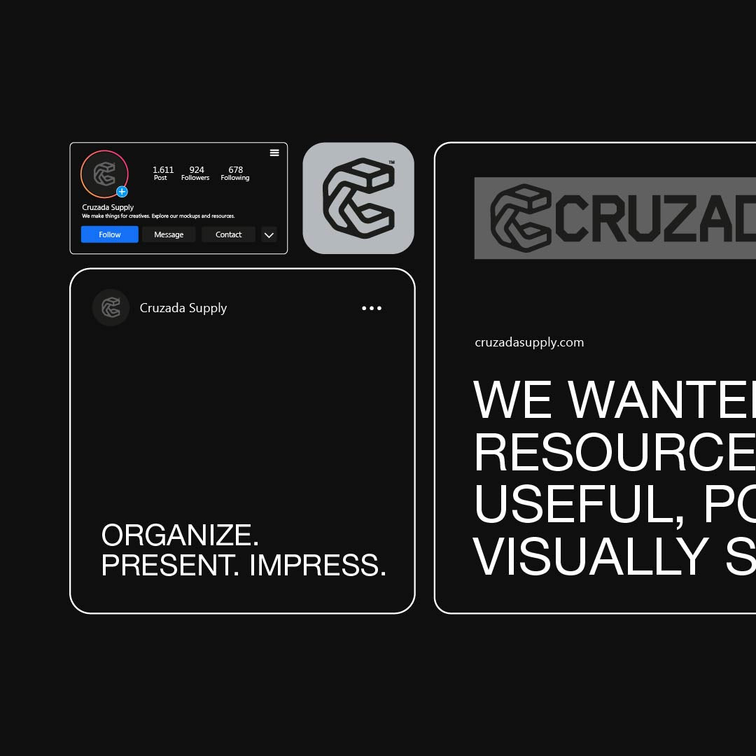 Swiss Style Brand Presentation Template