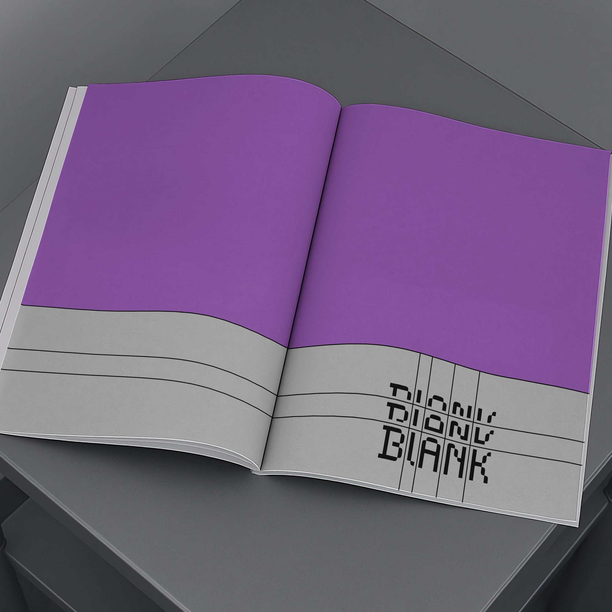 Modern Editorial Spread Mockup