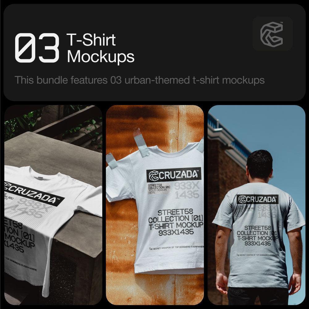 T-Shirt Mockups Street 58