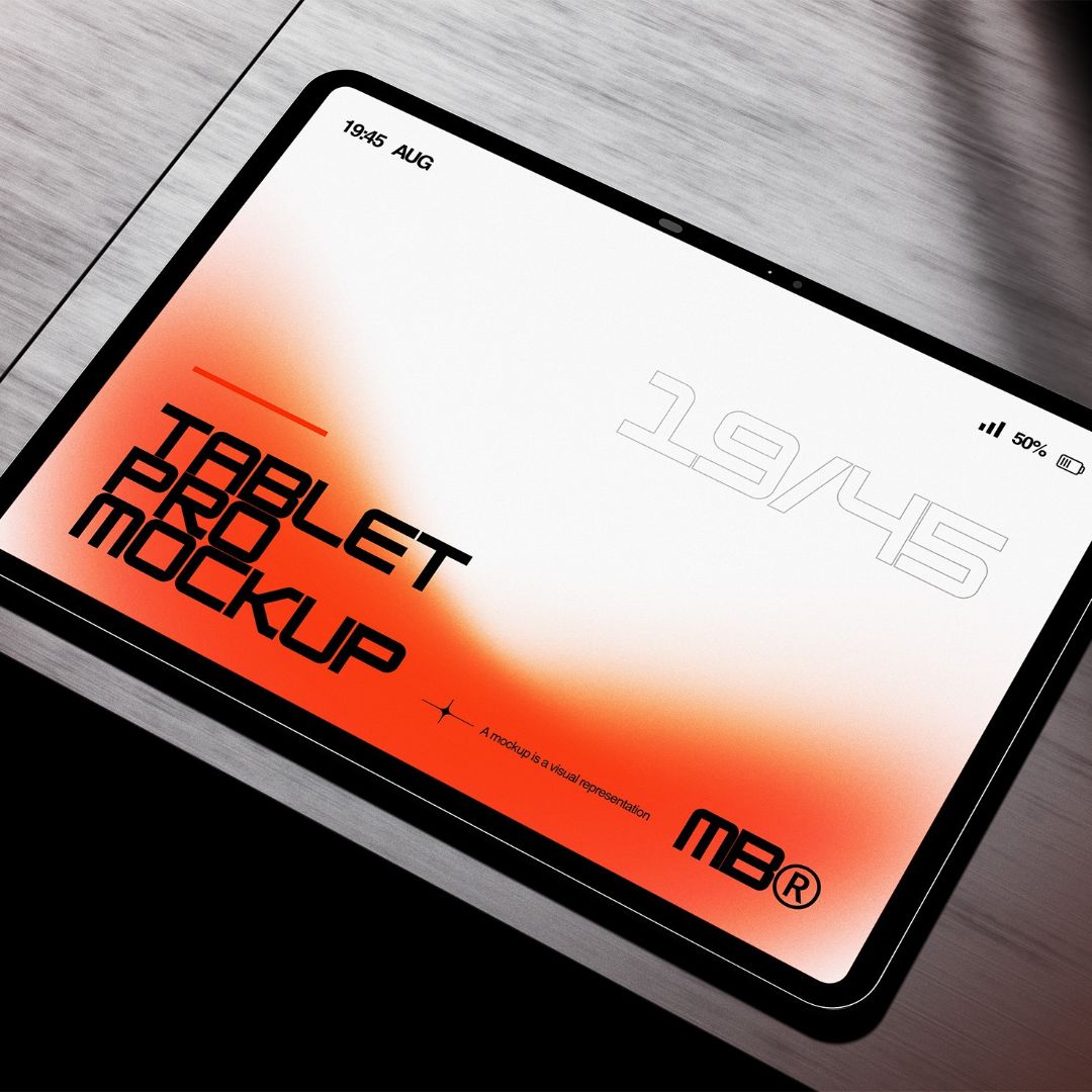 Tablet Mockup by Morrobati, preview 1