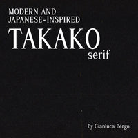 Takako serif