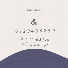 Tate Font