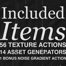 TEXTURE MACHINE - 71 Texture Generating Actions for Photoshop
