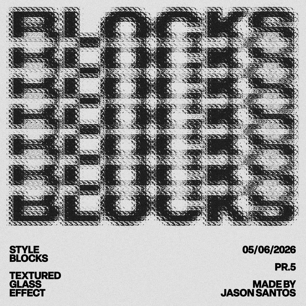 Textured Glass Effect by Jason Santos, preview 3