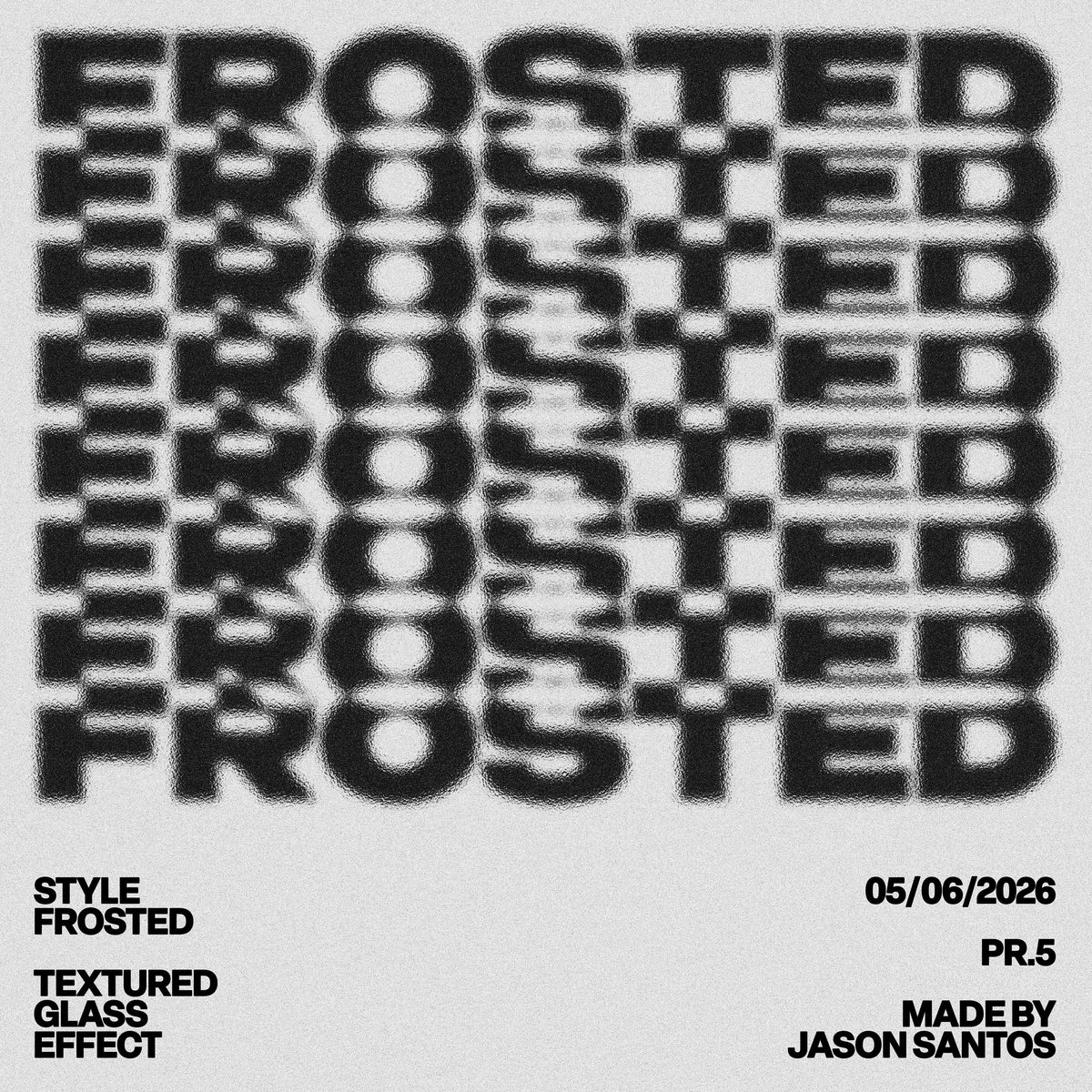 Textured Glass Effect by Jason Santos, preview 5