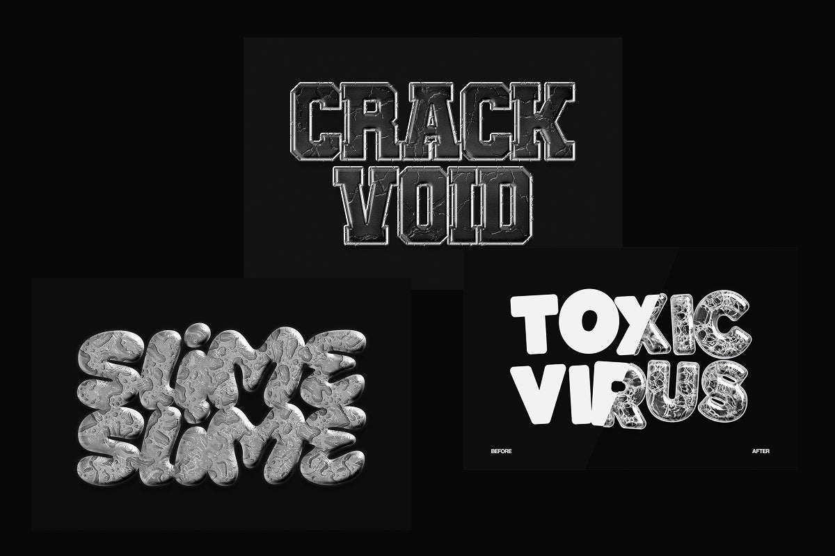 Storage Texture Text Textured Metal Text Effect by Matsero